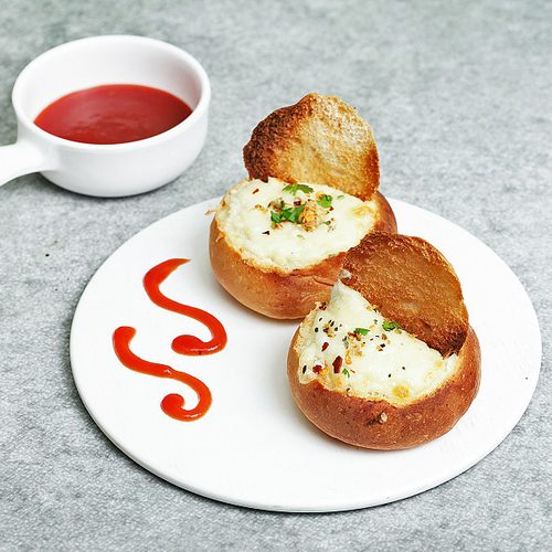 Corn Cheese Bun (2pcs) at Tulsi Foods