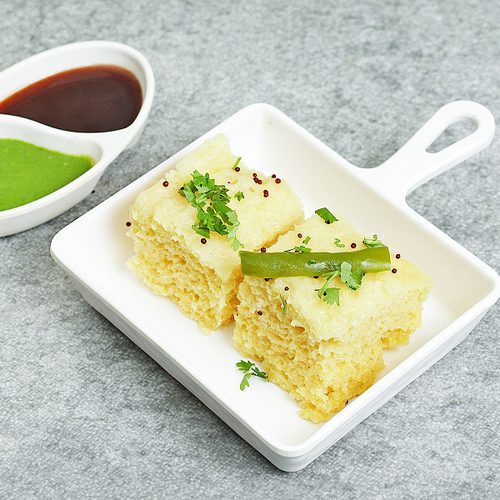 Dhokla at Tulsi Foods