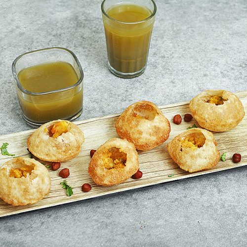 Pani Puri at Tulsi Foods